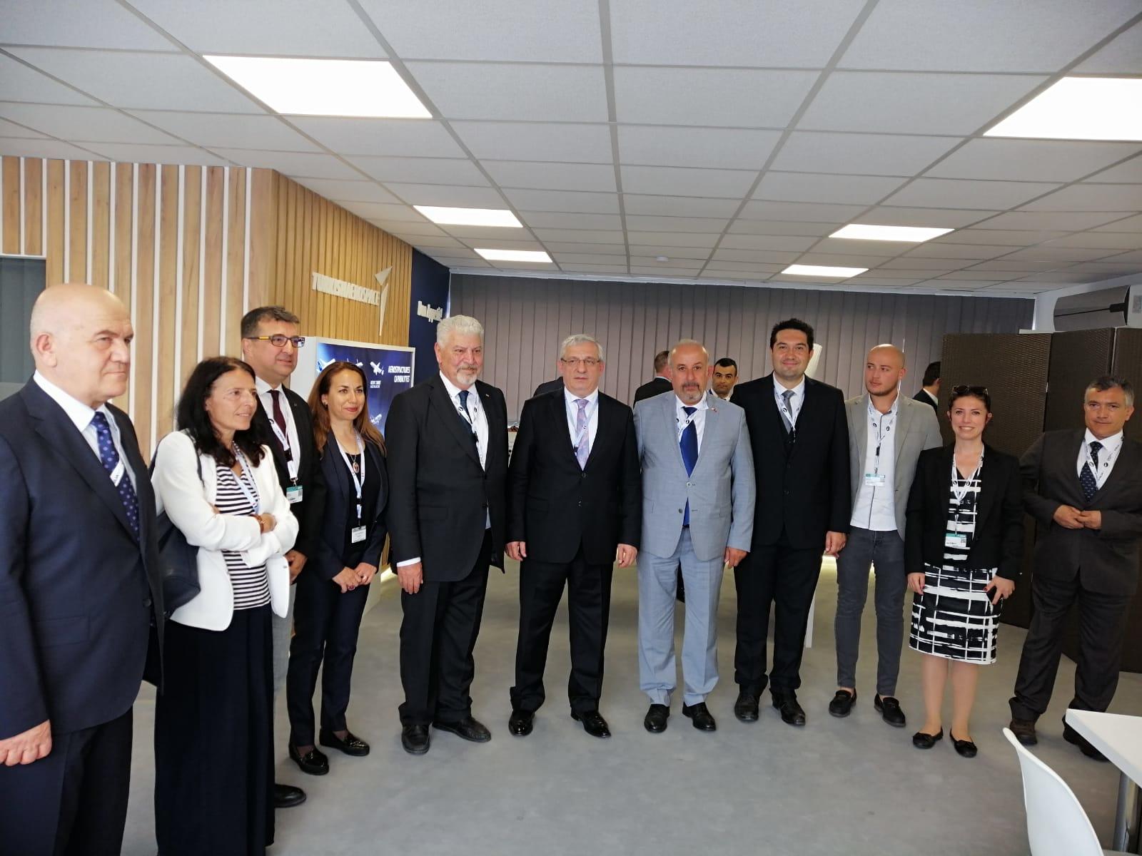 OSSA, Paris Airshow 2019'da URGE Projesi Kapsamında Üyeleri ile Birlikte Yerini Aldı