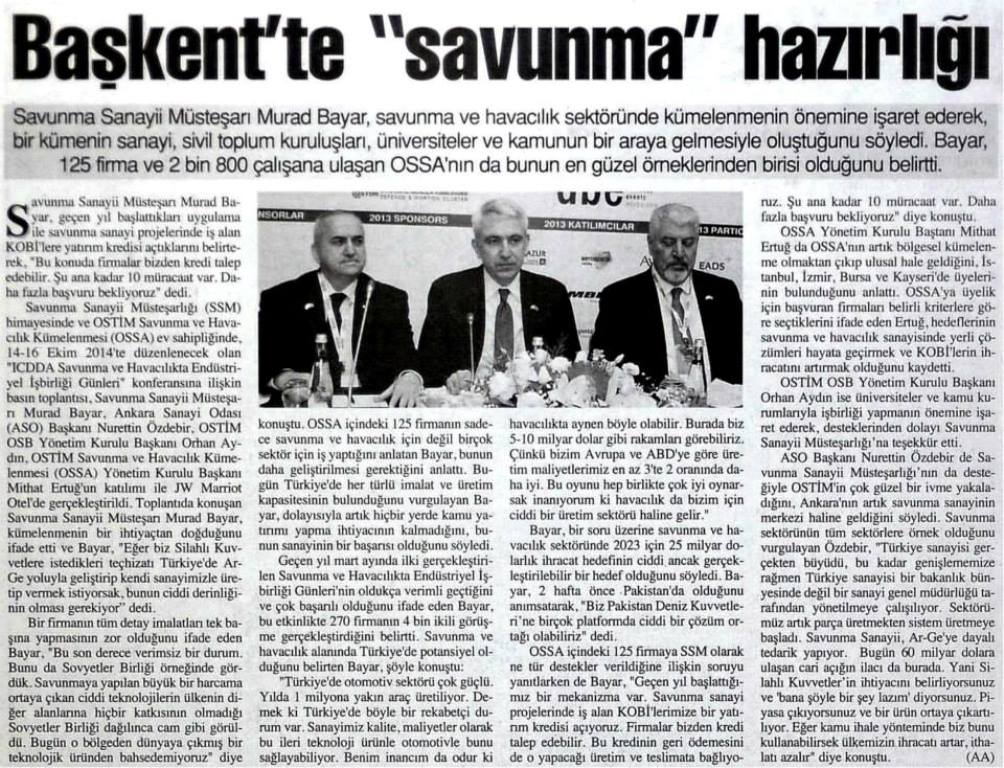 ICDDA'14 Basın Toplantısı