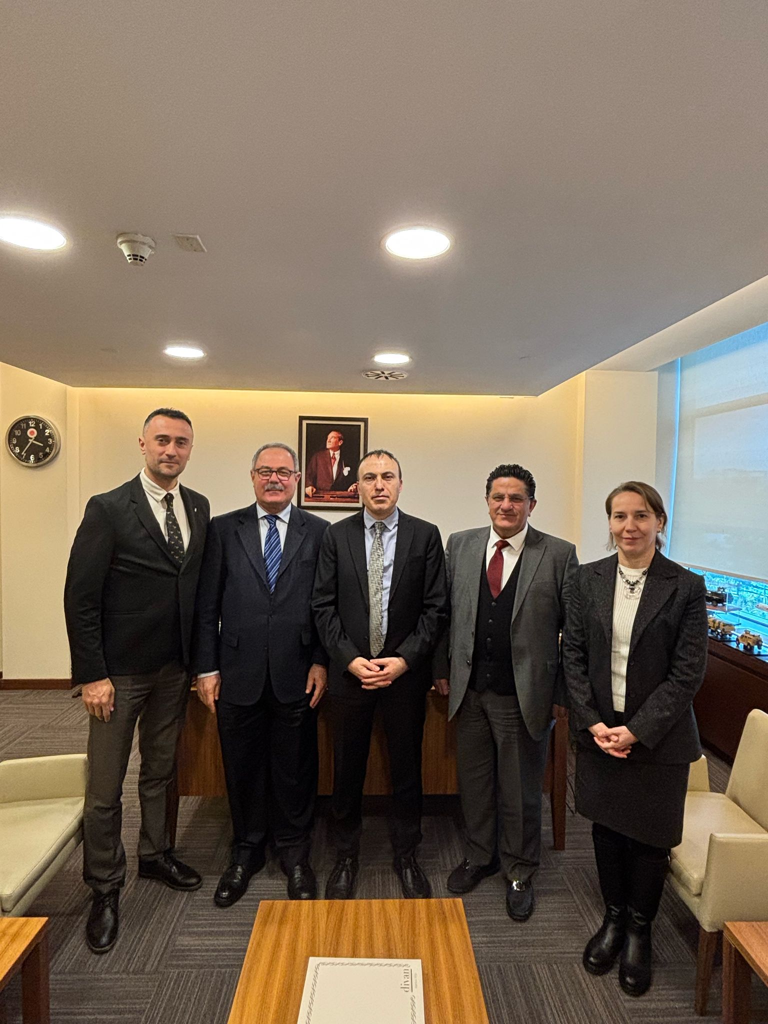 SSB Uluslararası İş Birliği Daire Başkanı Ertaç Koca Ziyareti