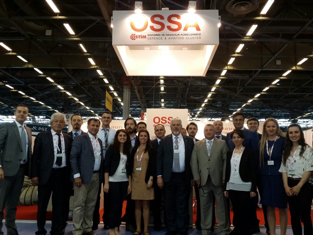 OSSA EUROSATORY Paris 2016 Fuarında Yerini Aldı.