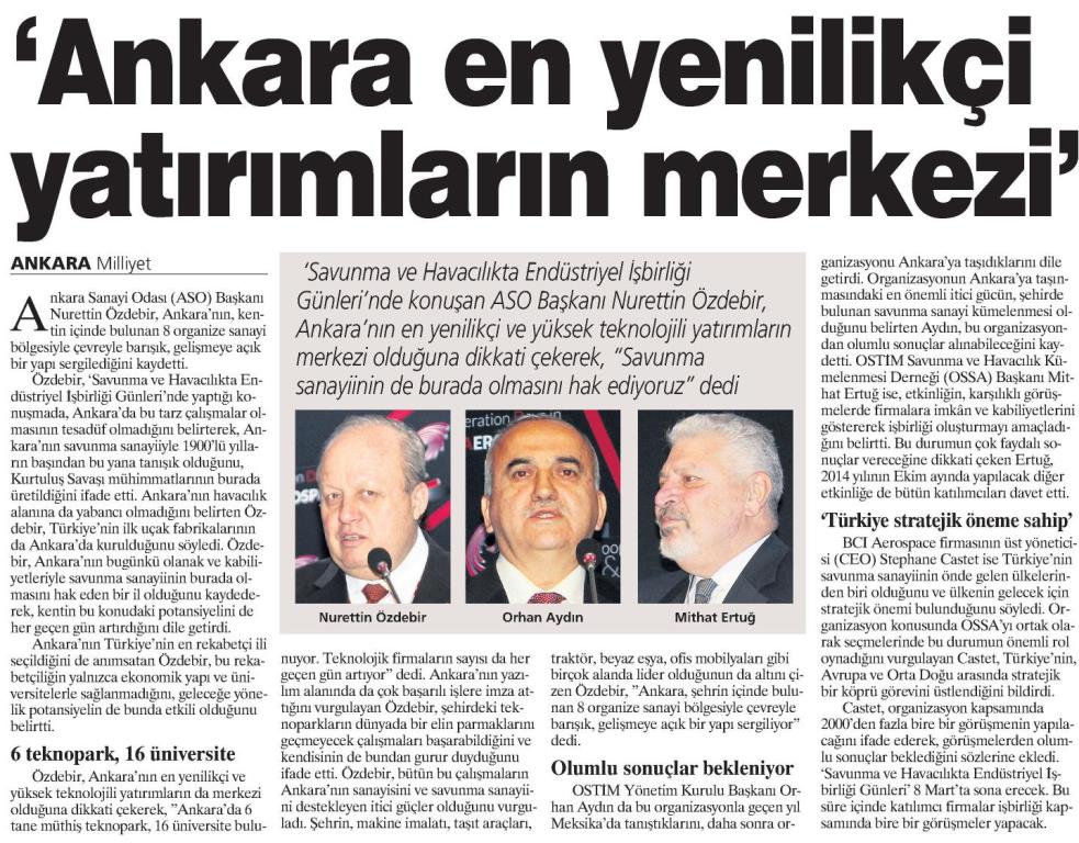 Ankara En Yenilikçi Yatırımların Merkezi