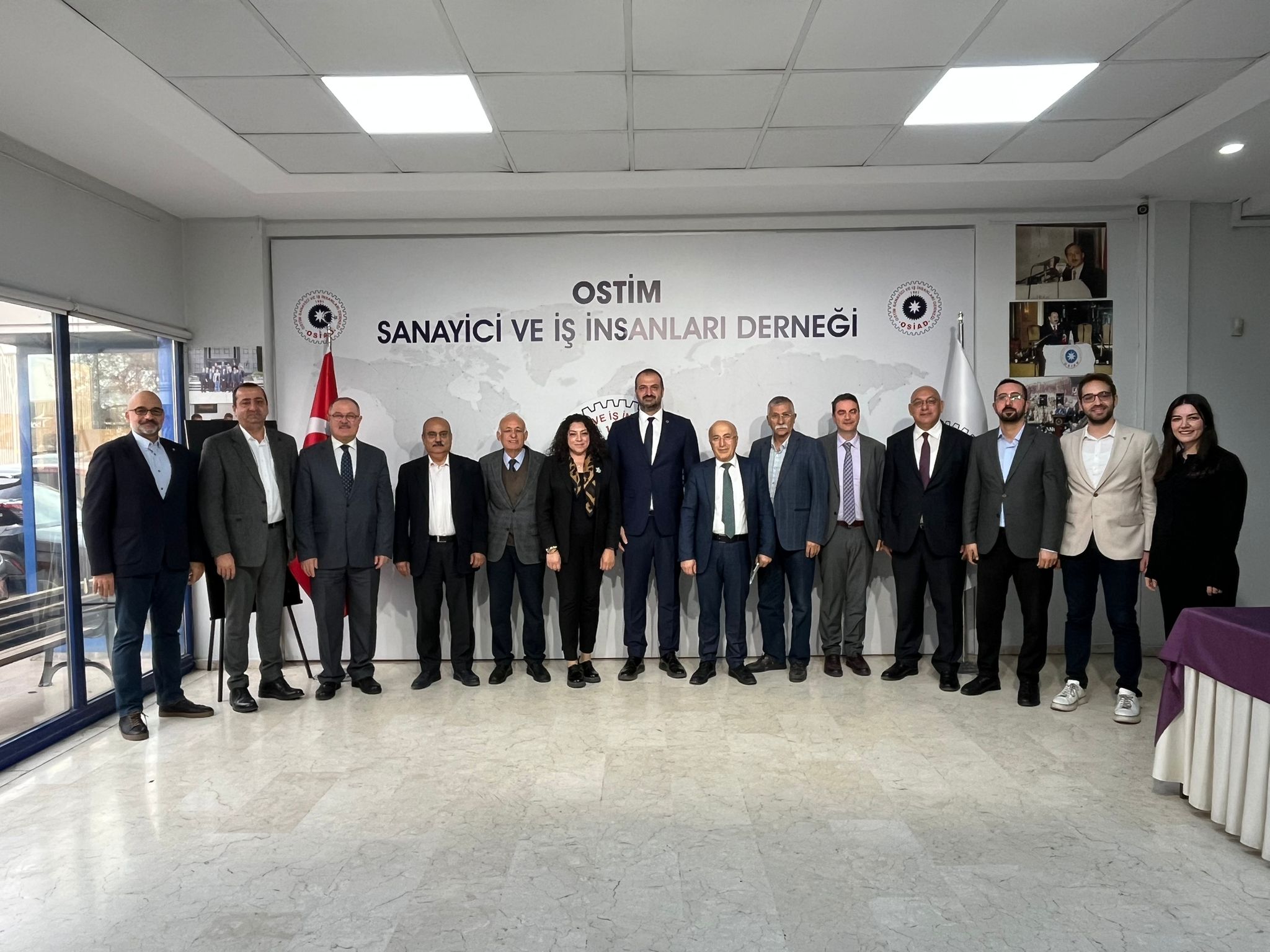 OSİAD-OSTİM Dış Ticaret ve Kümeler İş Birliği Toplantısına Katılım Sağladık