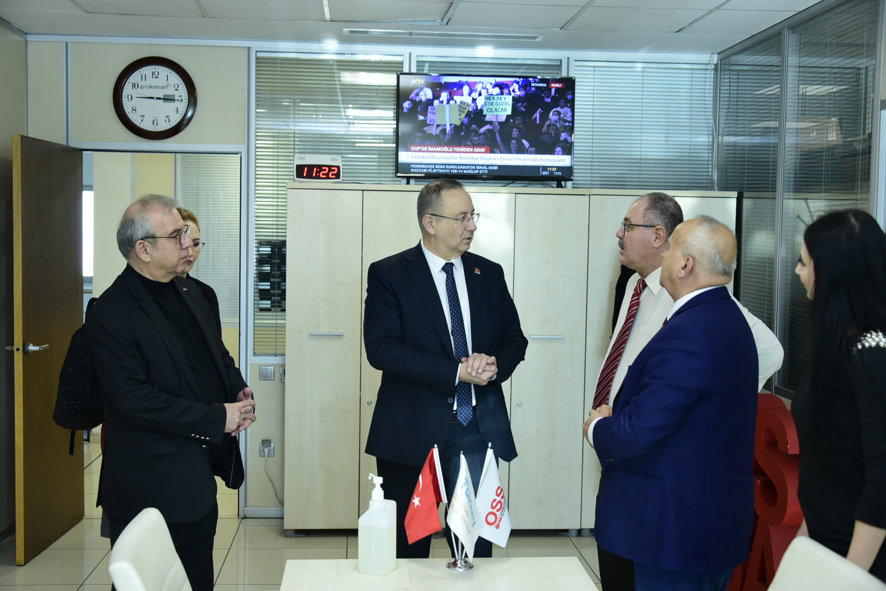 BMC Power Genel Müdürü Mustafa Kaval'ın OSSA Ziyareti