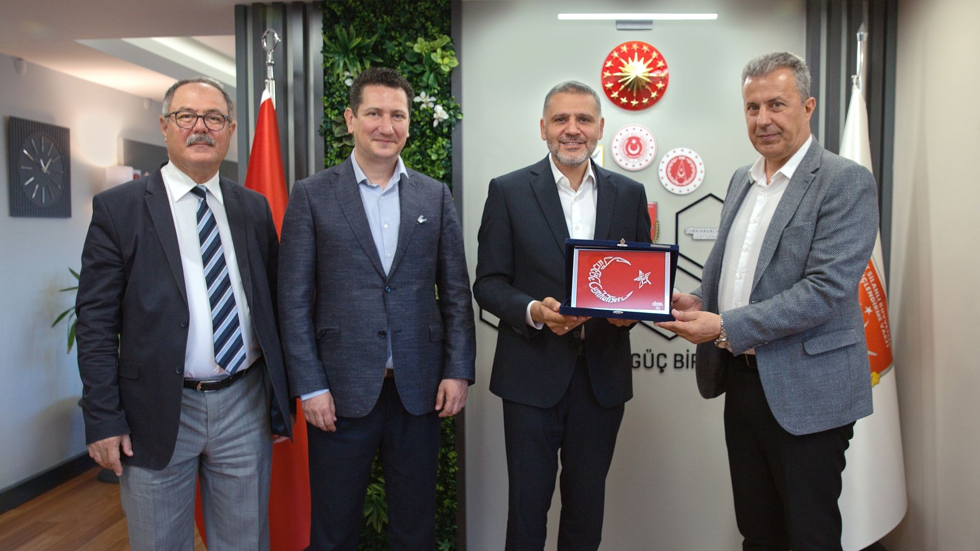 Türk Silahlı Kuvvetlerini Güçlendirme Vakfı Genel Müdürü Bilal Topçu Ziyareti