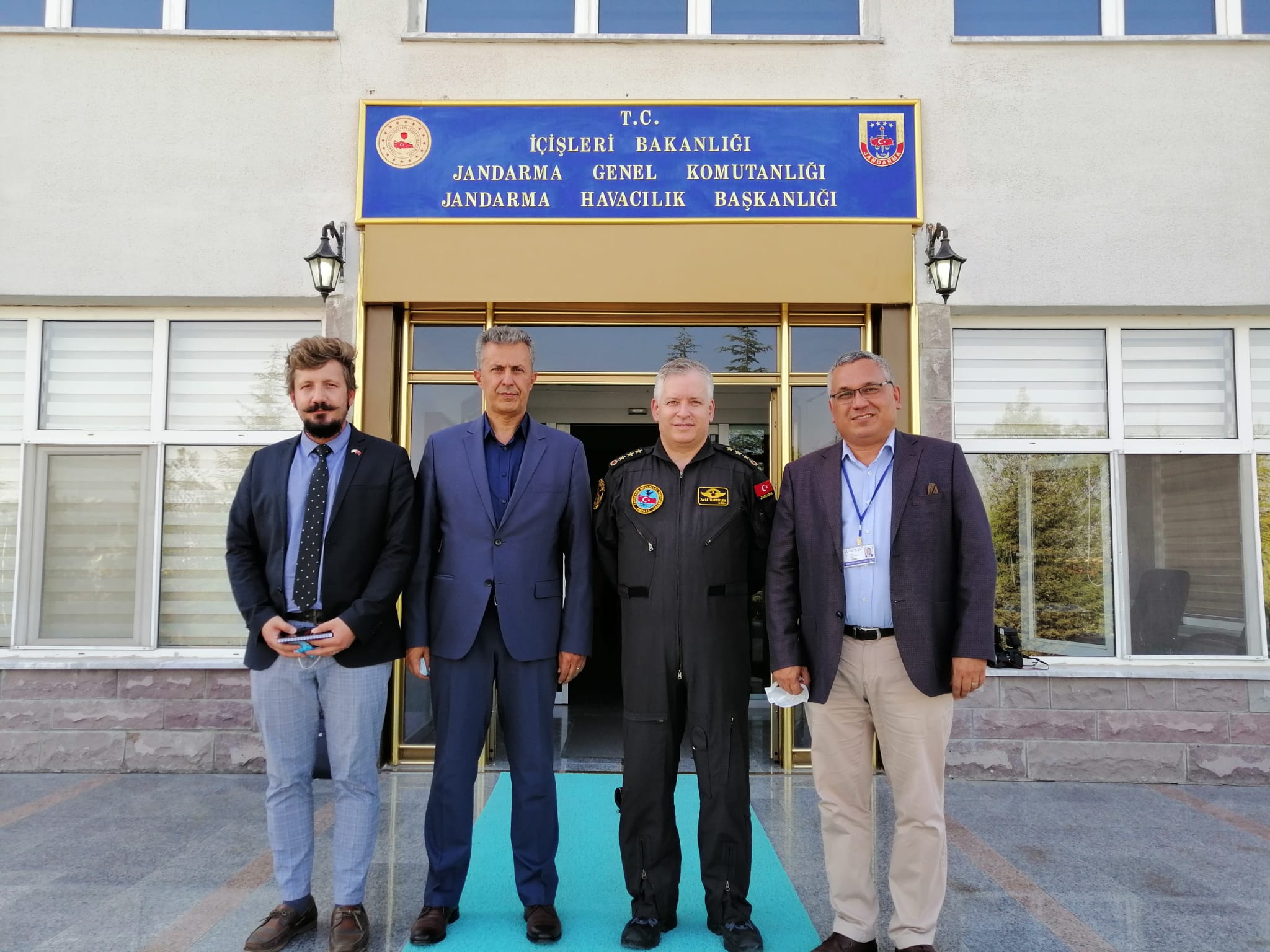 Jandarma Genel Komutanlığı Havacılık Daire Başkanlığımızı Ziyaret Ettik
