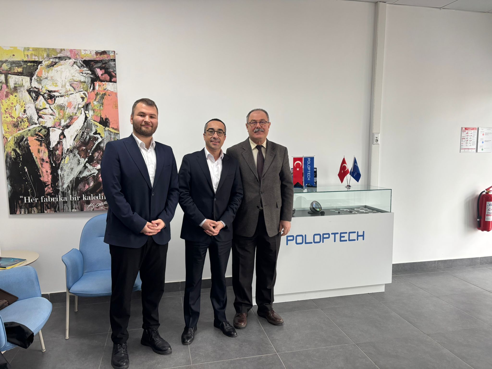Poloptech Optik ve Uzay Sanayi Ziyareti